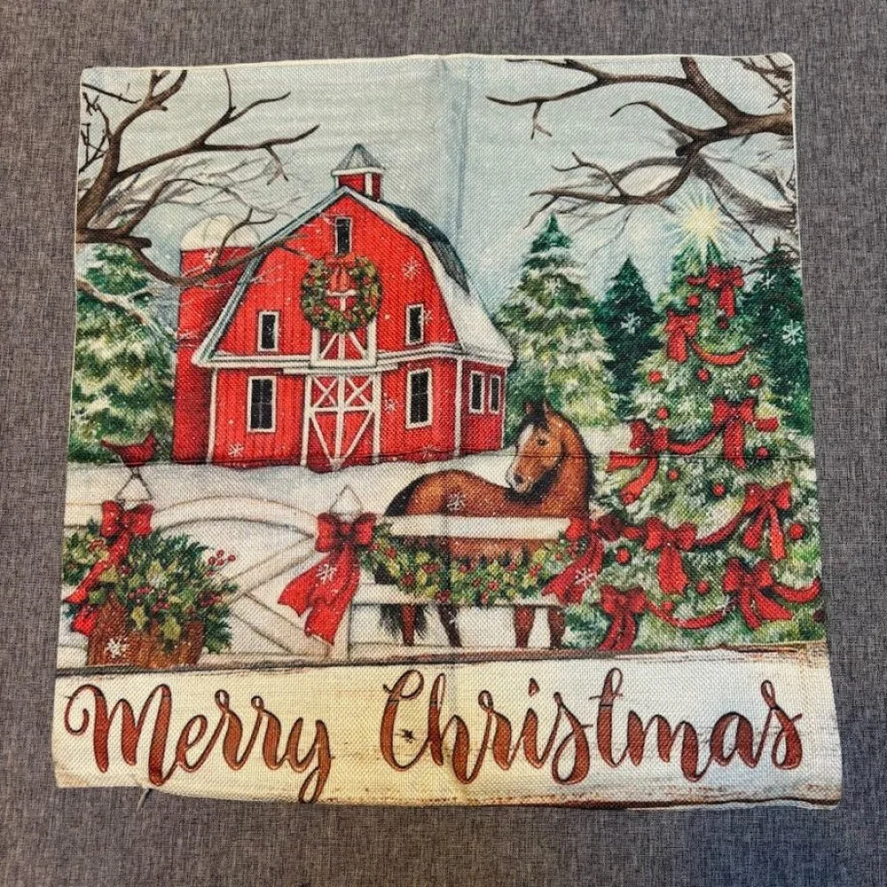 Christmas Pillow Covers 17.5